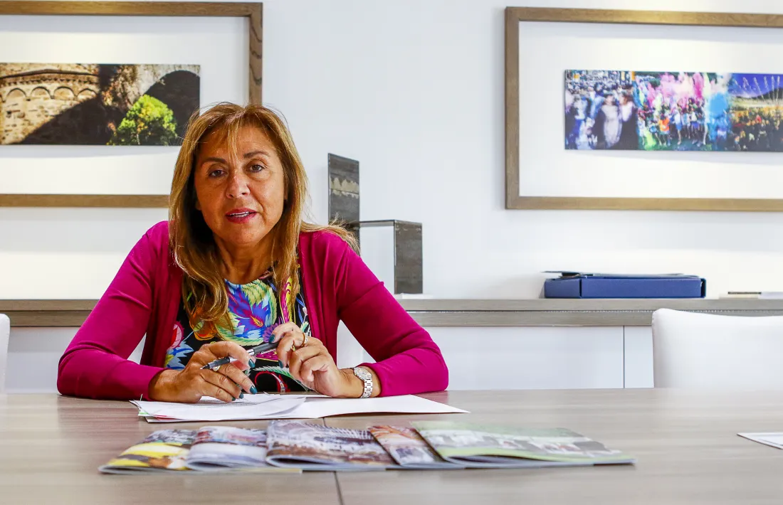 La cònsol major d’Andorra la Vella, Conxita Marsol.