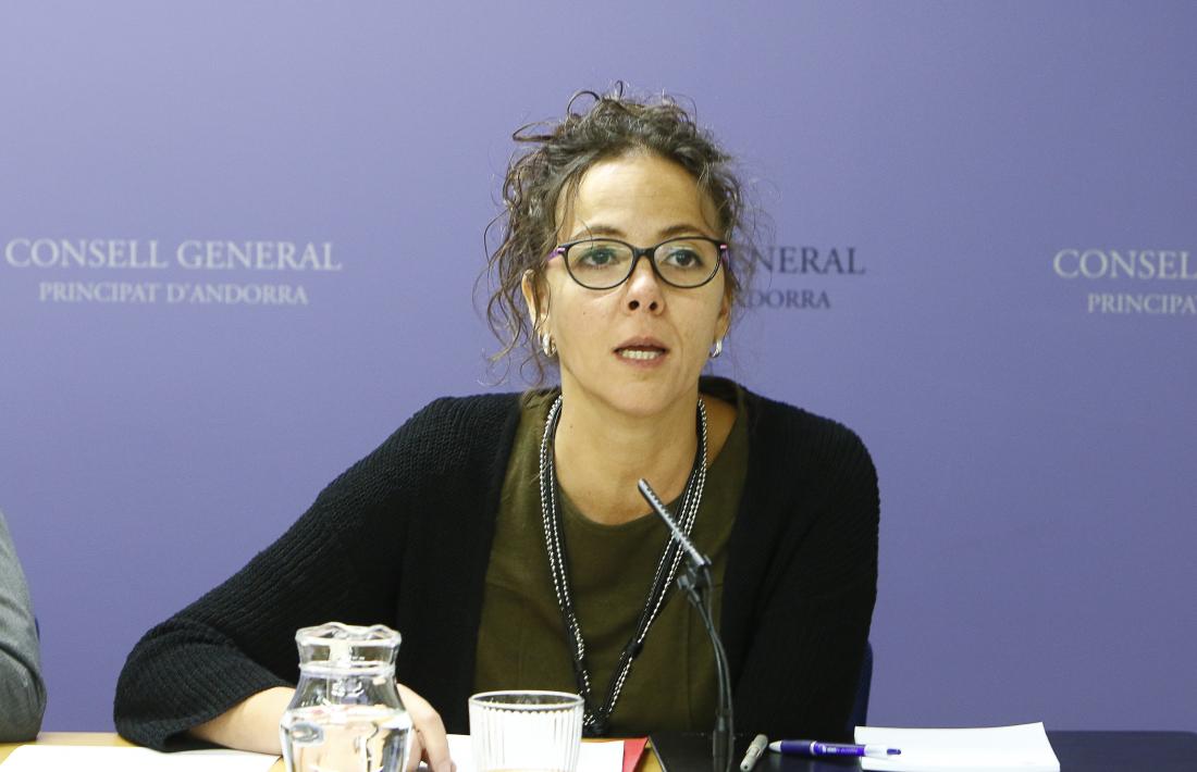 La consellera general del PS, Judith Salazar.