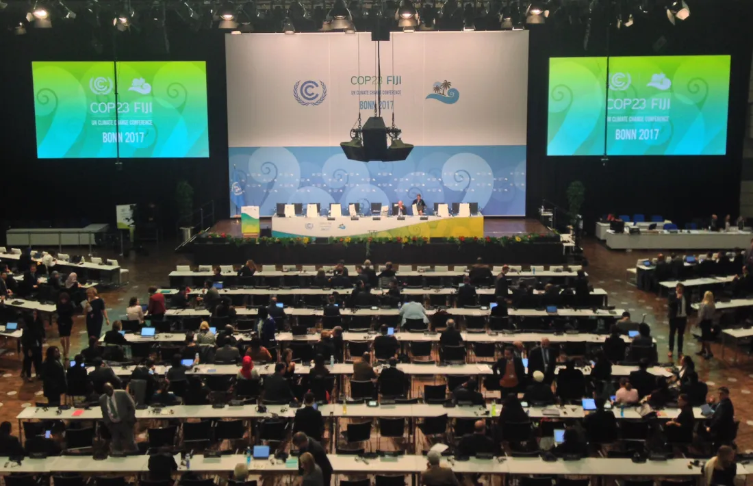 Imatge de la reunió de la COP23 celebrada a Bonn el 2017.