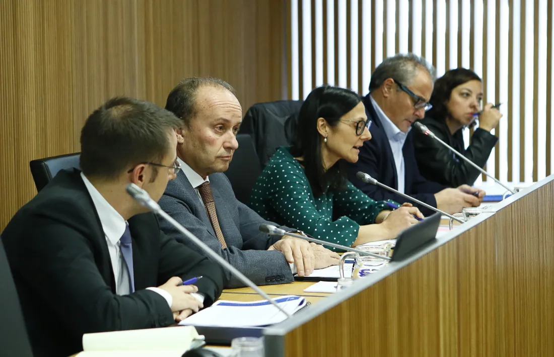 Josep Maria Rossell va exposar les prioritats de la legislatura davant la comissió legislativa de Justícia, Interior i Afers Institucionals.