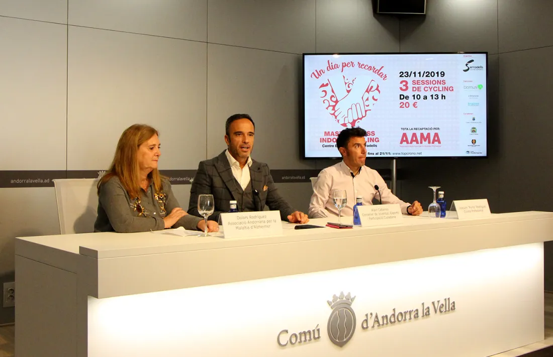 La roda de premsa de presentació, aquest dimarts.