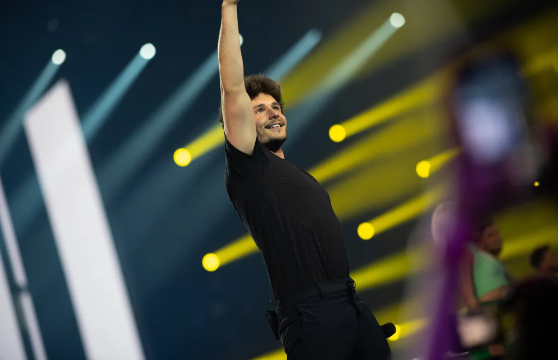 Miki Núñez, ‘triunfito’ i eurovisiu.
