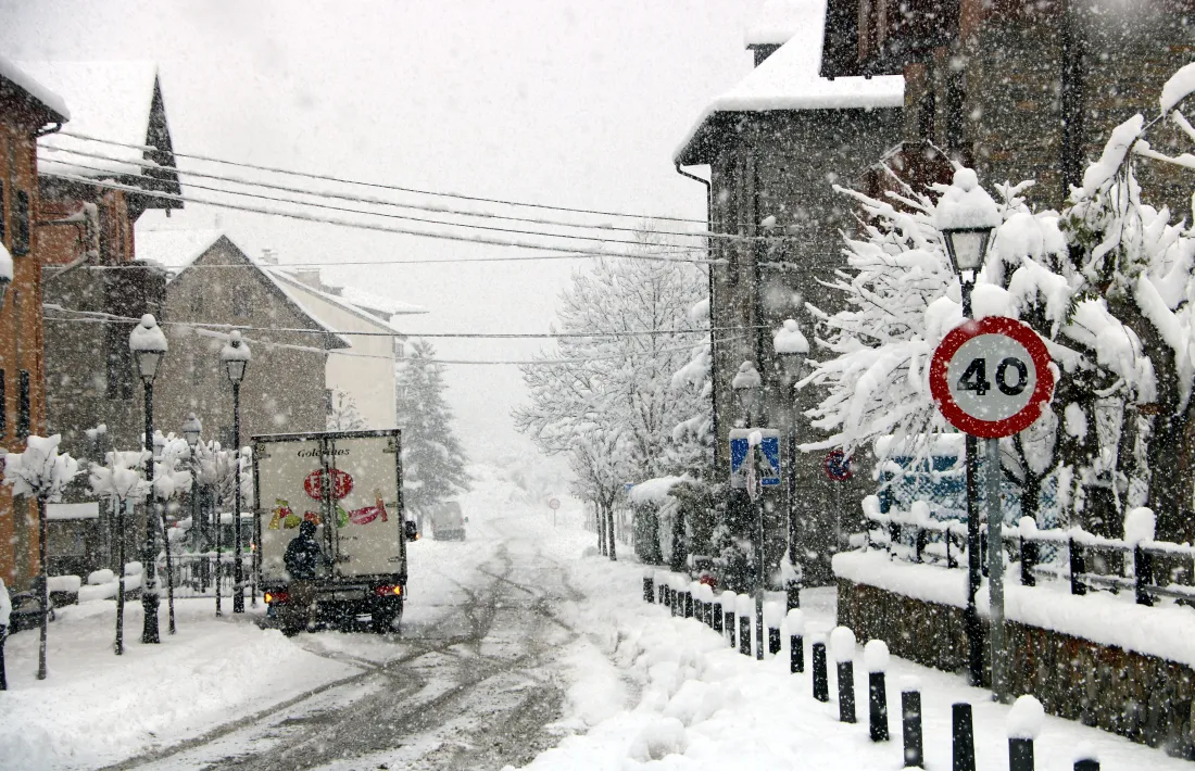 La nevada caiguda a Espot, al Pallars Sobirà.
