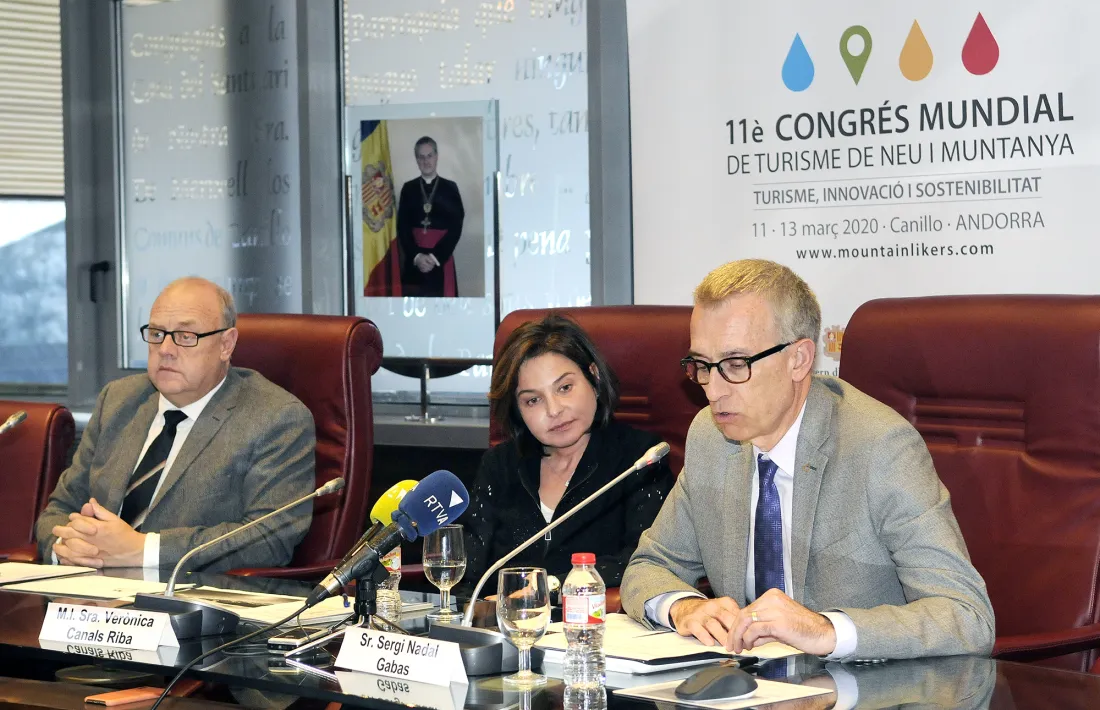  La presentació de l’11a edició del congrés va tenir lloc ahir a la tarda al Comú de Canillo.