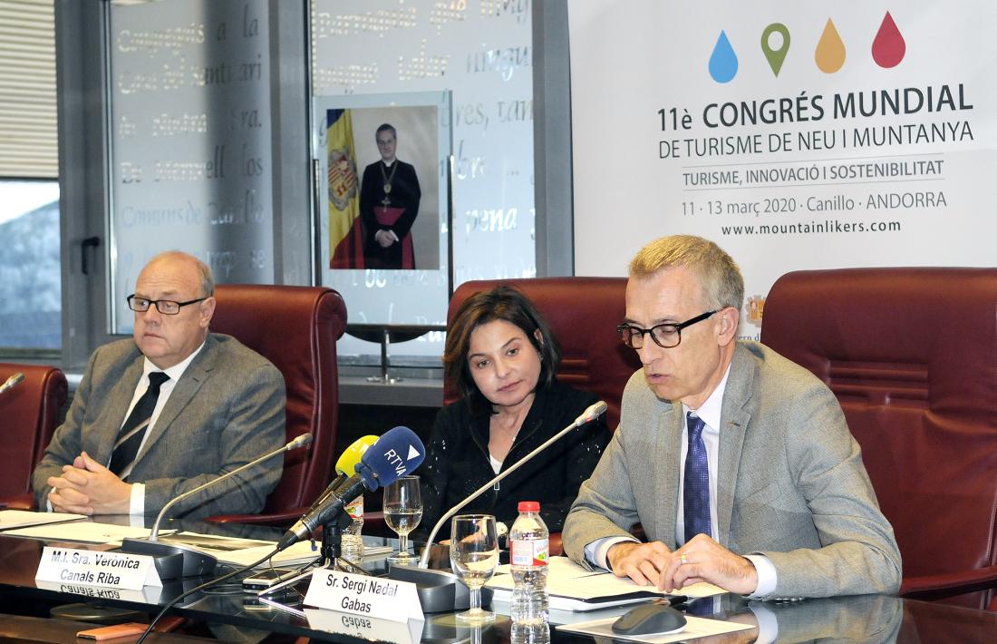  La presentació de l’11a edició del congrés va tenir lloc ahir a la tarda al Comú de Canillo.