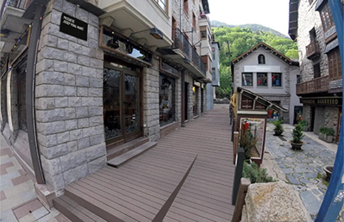 Recreació de com quedarà el pas per a vianants que s’habilitarà.