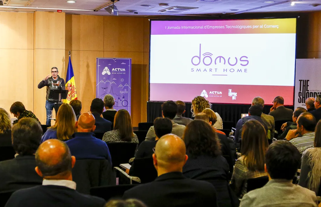 Un moment de la jornada celebrada durant tota la jornada al Centre de Congressos.