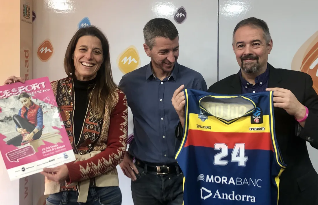 La presentació del VideSport es va fer ahir al Comú de la Massana.