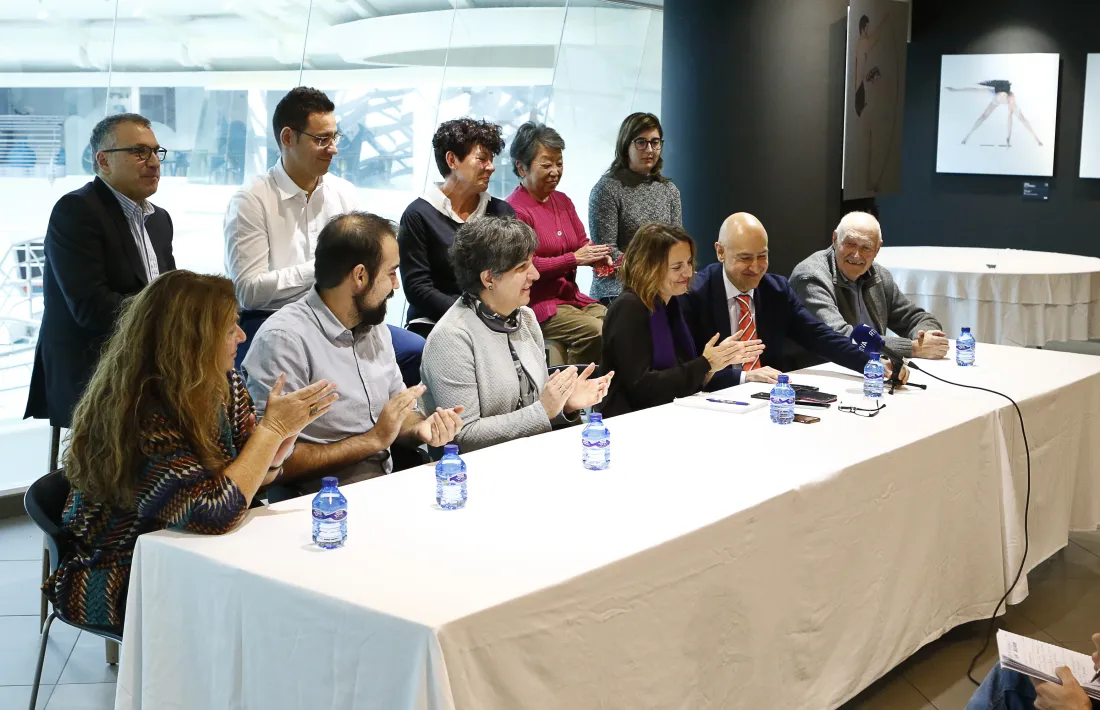 Un instant de la presentació de la llista del PS a Escaldes-Engordany.