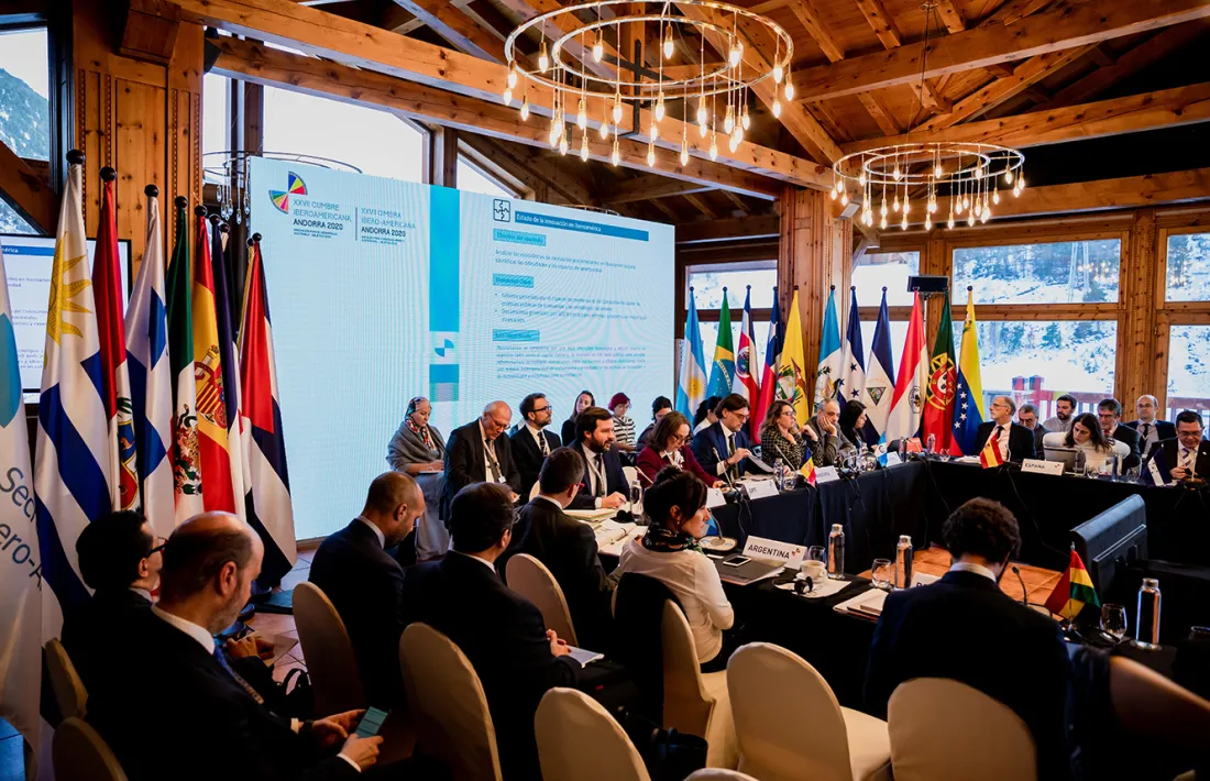 La Reunió de Coordinadors Nacionals i Responsables de Cooperació d'aquest dilluns a Soldeu.