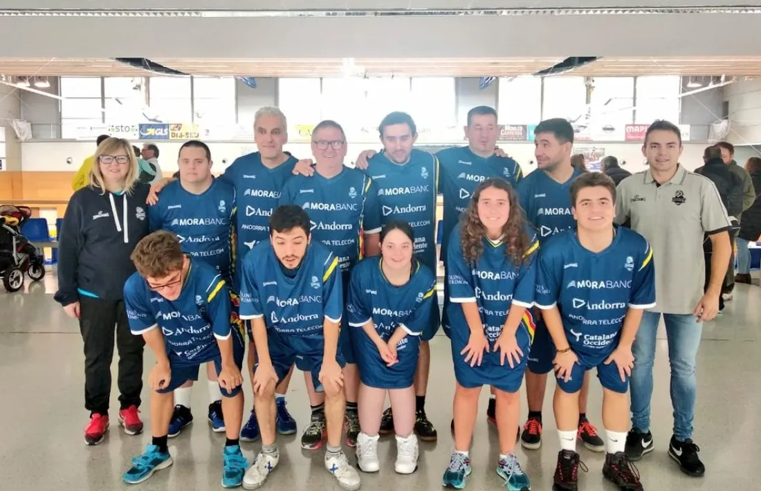 El nou equip del MoraBanc, a la Trobada Fedic de la Seu.