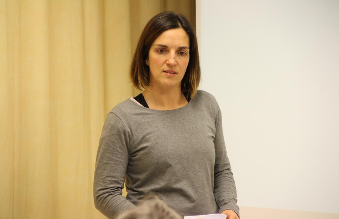 Meritxell Agromayor, fisioterapeuta.