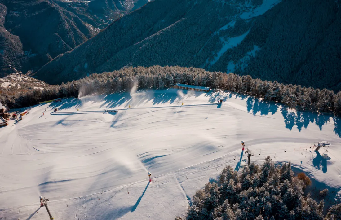Vista d'una de les pistes de l'estació de Vallnord-Pal Arinsal