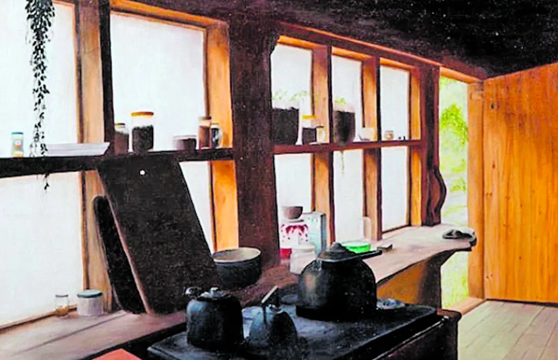 Interior domèstic (oli sobre tela).