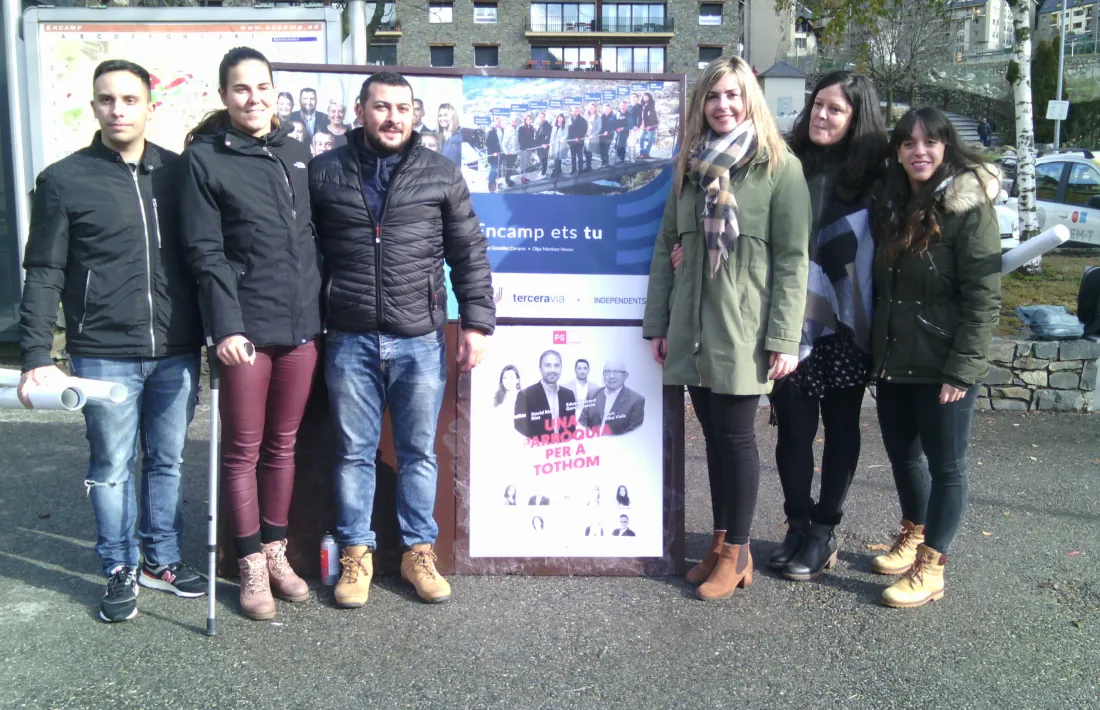 Els candidats de Terceravia.