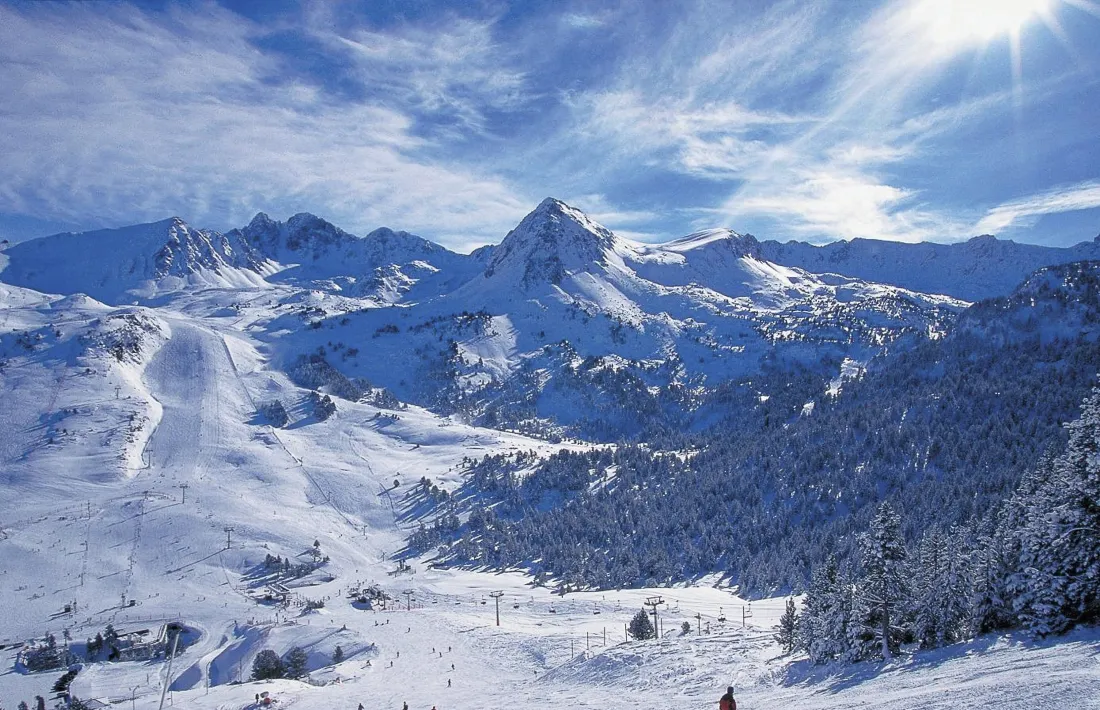 Les pistes d’esquí de Grau Roig.