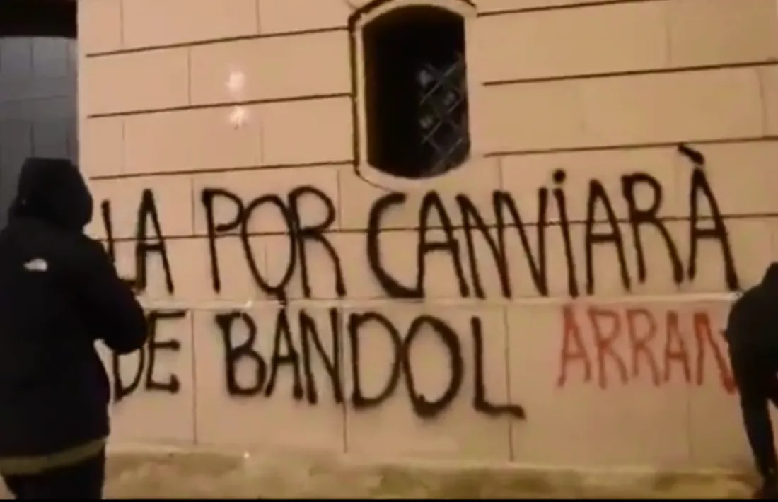 Imatge del vídeo d’Arran, on reclamen la despenalització de l’avortament a Andorra