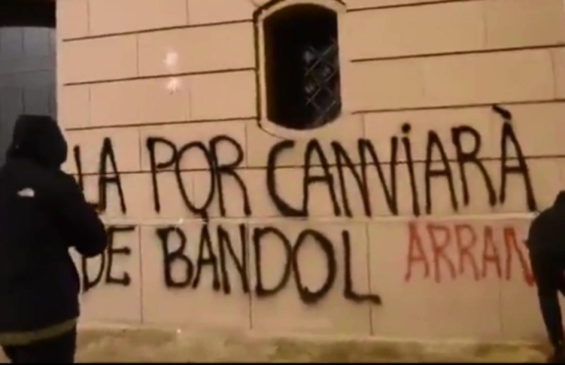 Imatge del vídeo d’Arran, on reclamen la despenalització de l’avortament a Andorra