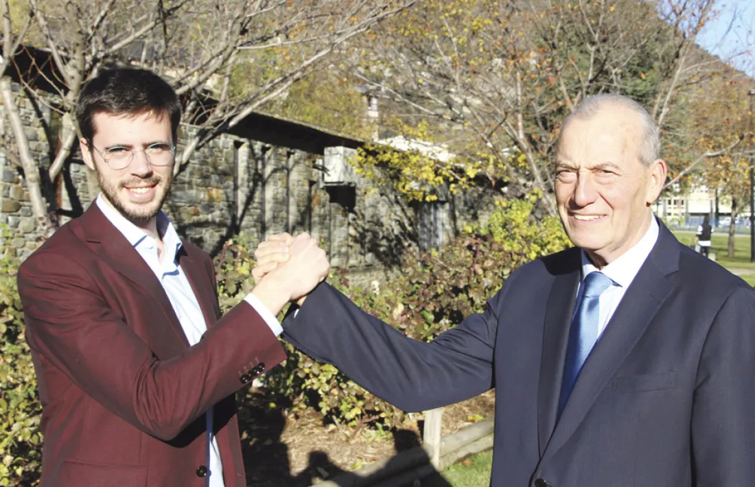 Cerni Cairat i Miquel Aleix són el candidats a cònsol major més jove i més gran, respectivament.