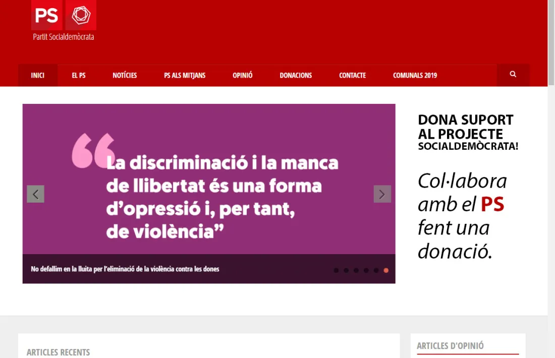 El PS porta a la Justícia els atacs racistes de les generals