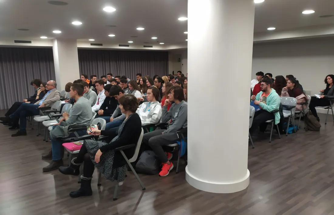 Alumnes que han assistit a l'esdeveniment.