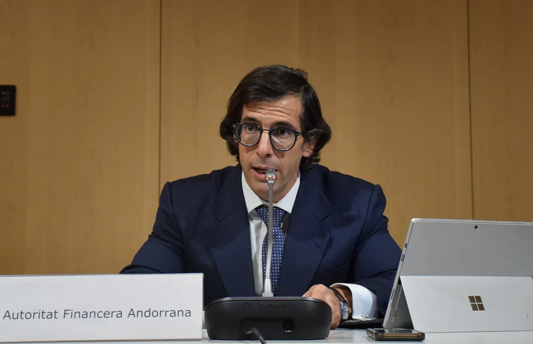 El director general de l'Autoritat Financera Andorrana (AFA), Ramón López.