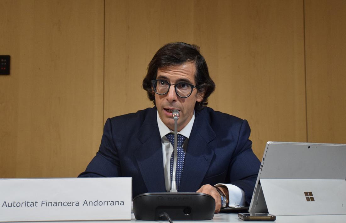 El director general de l'Autoritat Financera Andorrana (AFA), Ramón López.