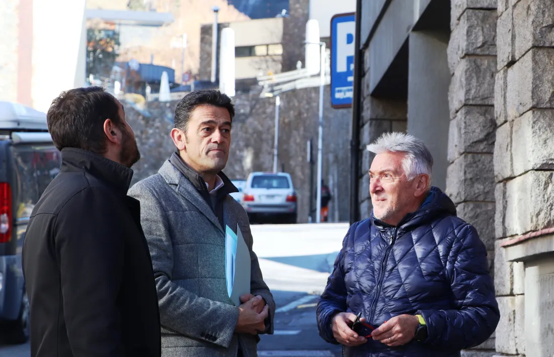 Josep Àngel Mortés, d’En Comú per Ordino, va respondre a Enric Dolsa ahir a la tarda.