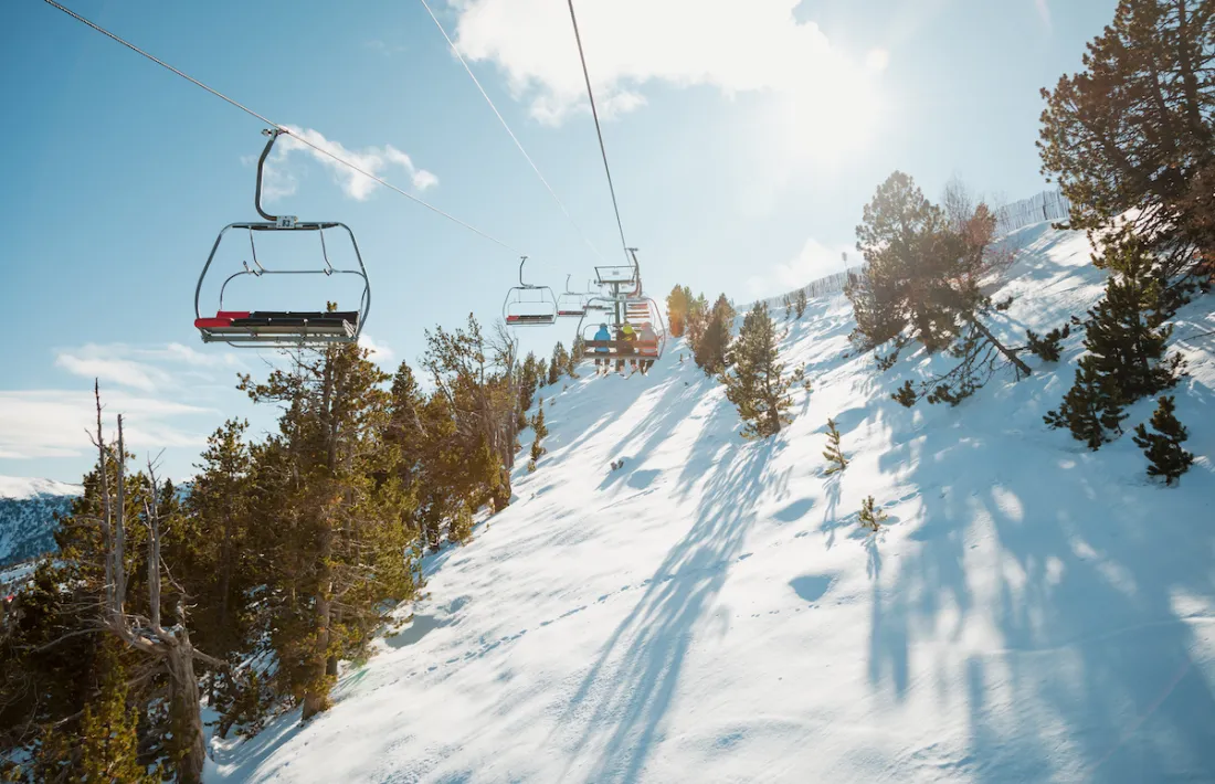 Les pistes d’esquí de Vallnord Pal Arinsal.