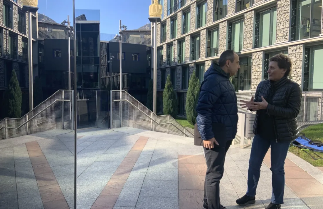 Els candidats en un acte anterior.