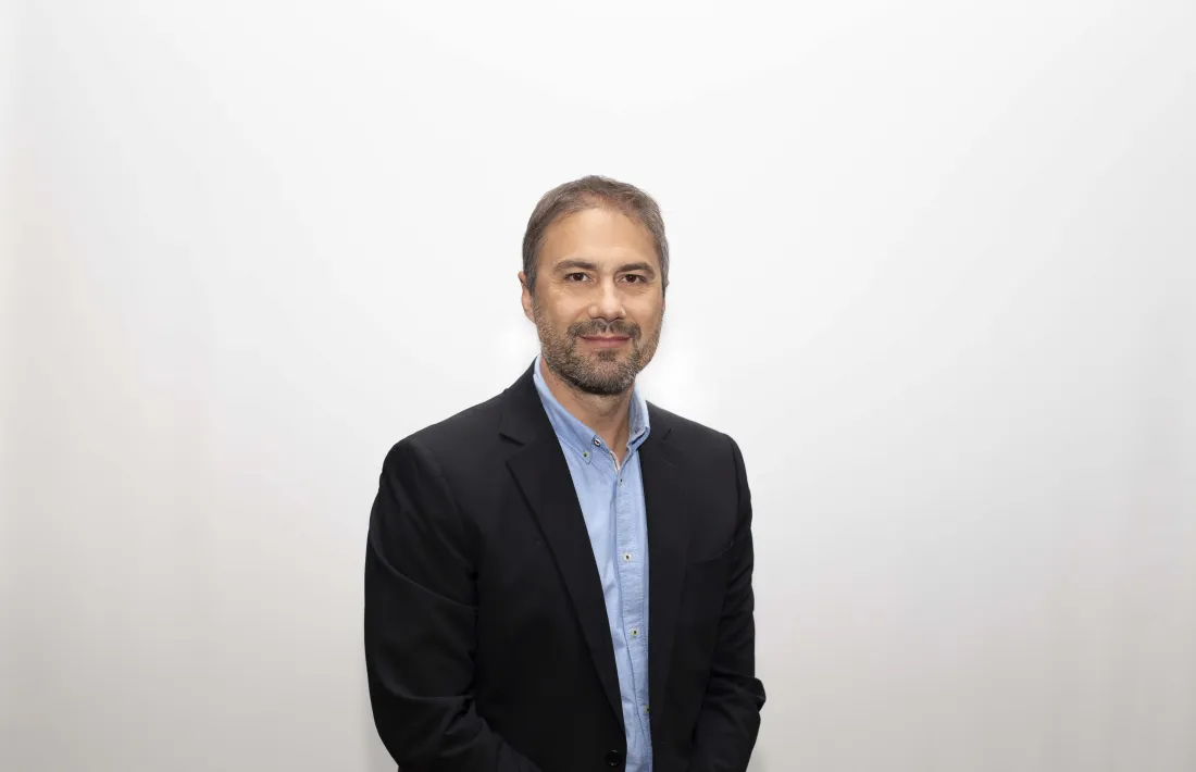 El candidat del PS, David Rios.