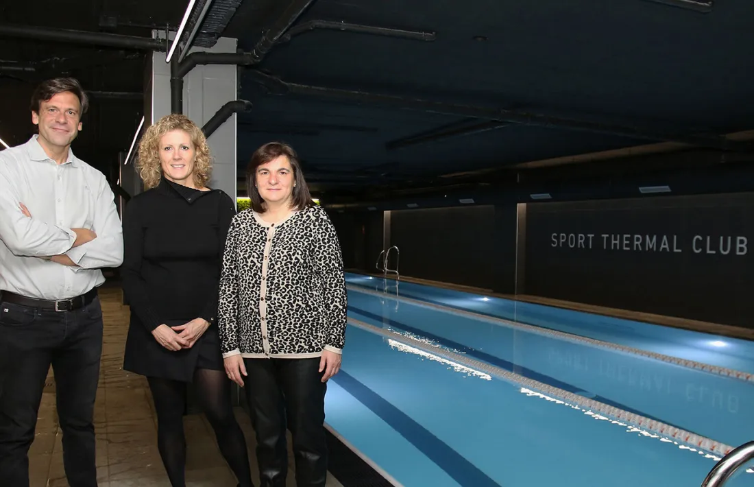 La piscina de 25 metres, inaugurada