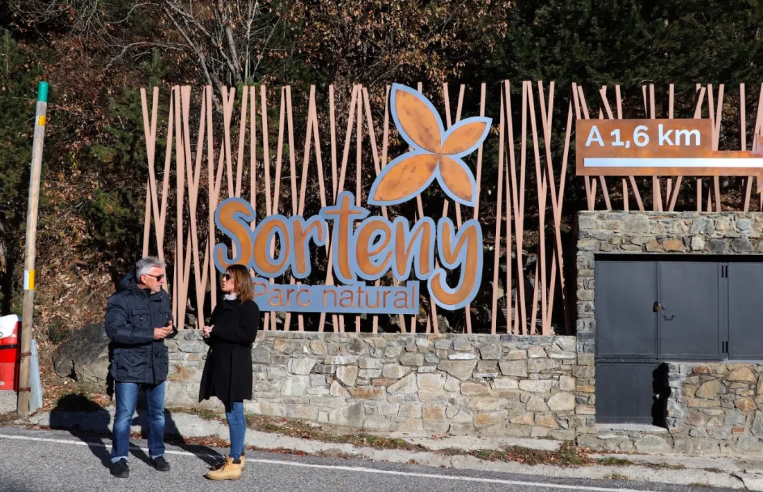 El candidats vav escollir el Parc natural de la Vall de Sorteny per explicar la proposta
