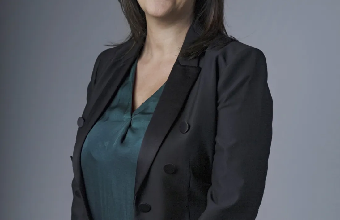 La candidata d’Agrupament Encampadà, Esther Vidal.