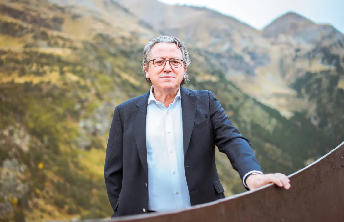 El candidat de X Ordino Enric Dolsa.