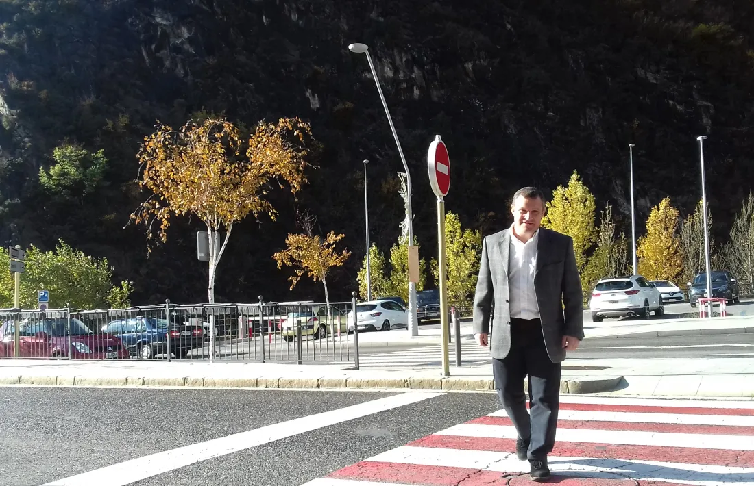 El candidat de Tercera+Unió Laurediana+independents, Josep Majoral.