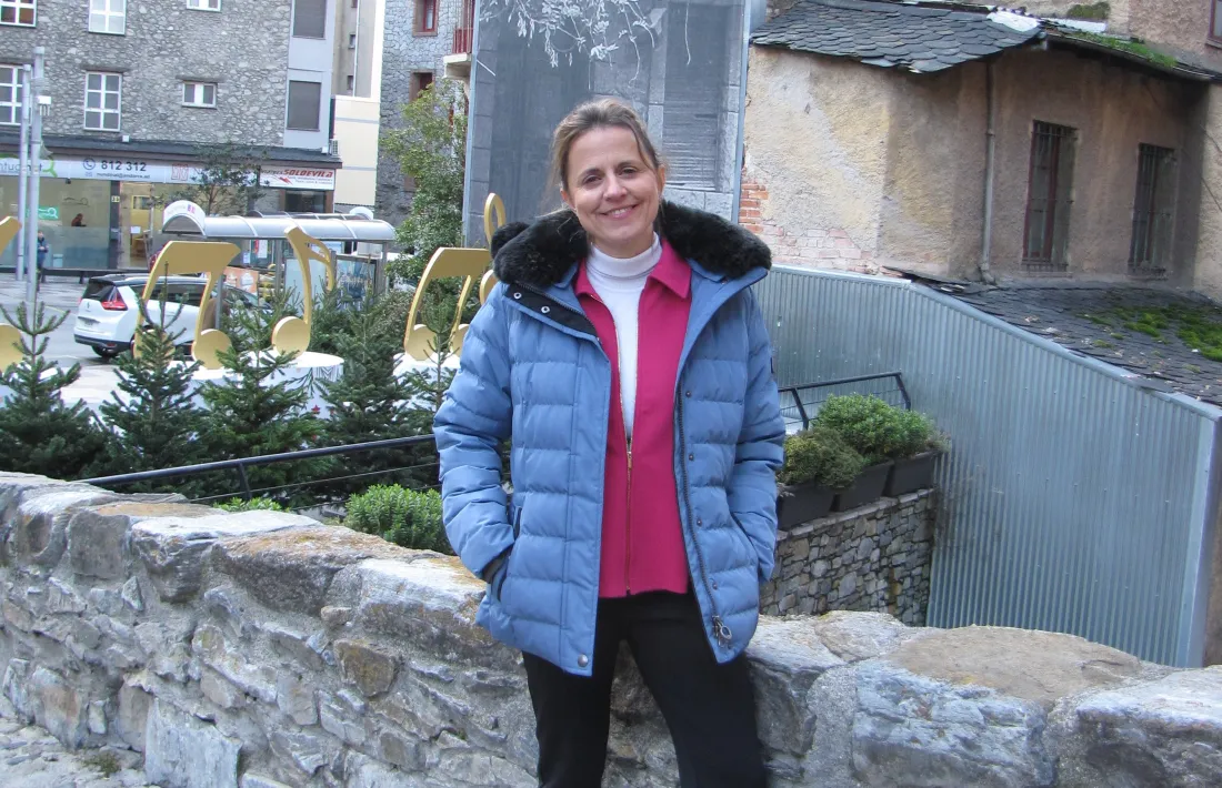 La candidata del PS, Rosa Gili.