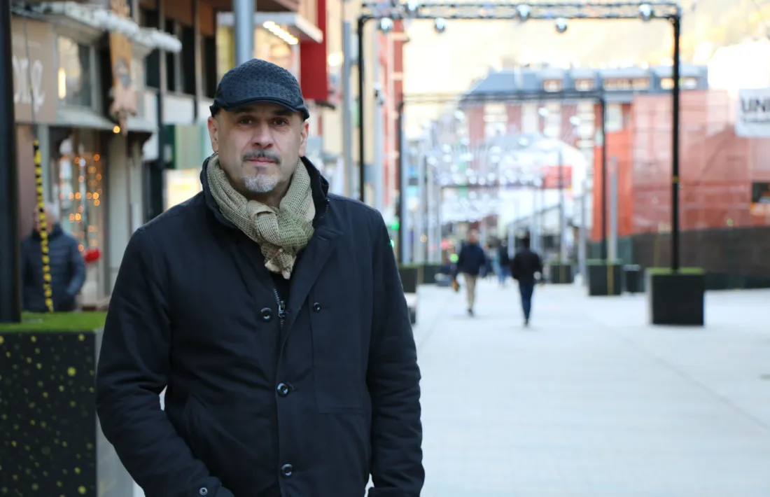 El candidat d'UxEE, Higini Martínez-Illescas.