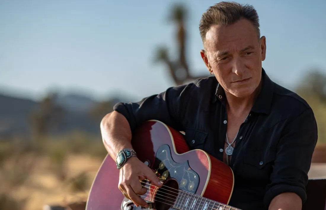 Bruce, al ranxo californià on es va rodar 'Western Stars'.
