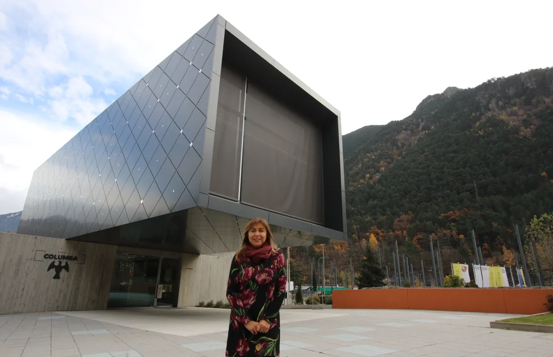 La candidata d’En Comú per Andorra la Vella, Conxita Marsol.