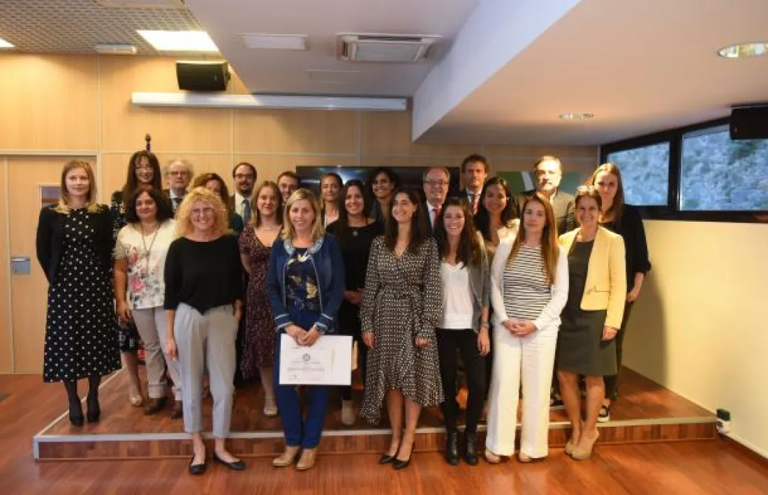 Els alumnes del segon postgrau en Mediació.