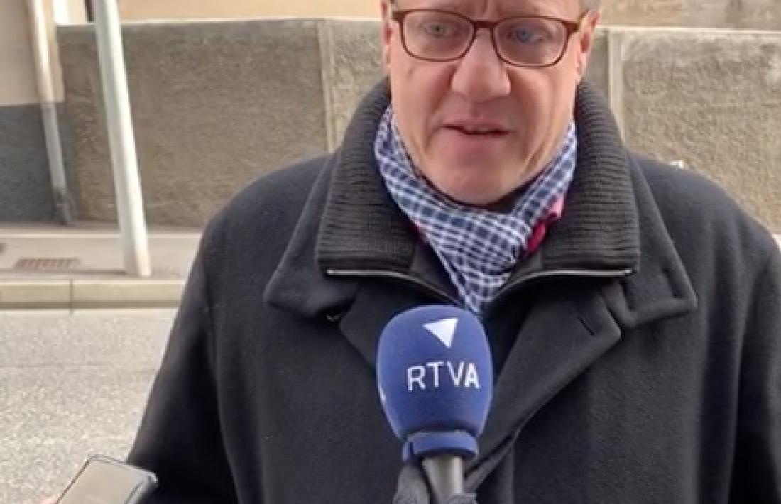 El candidat de Terceravia escaldenc, Jordi Rubia.