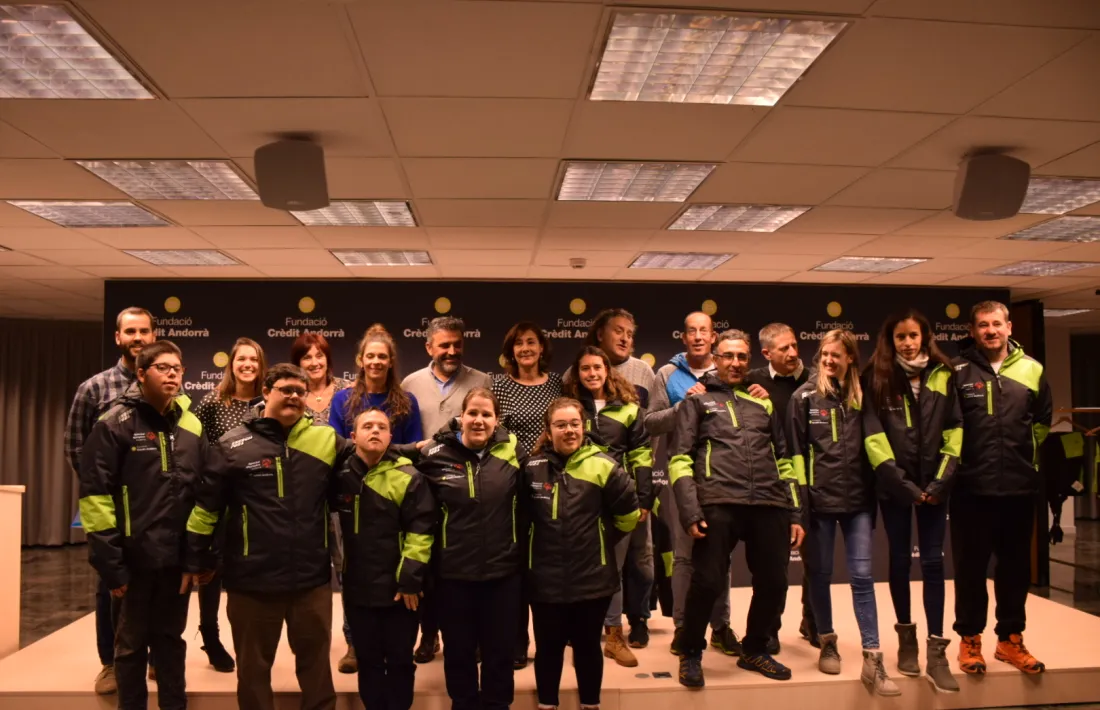 L’equip d’esquí alpí, equipat