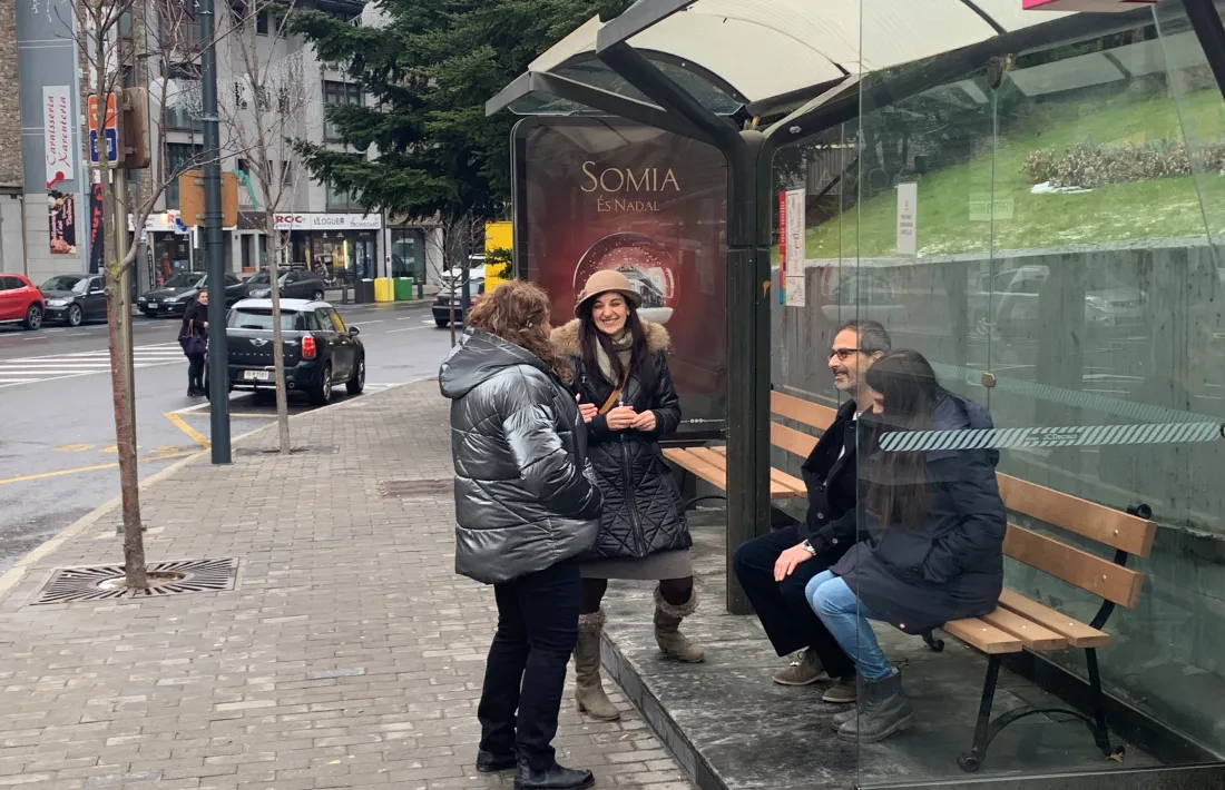 Els candidats d'Objectiu Comú van parlar de mobilitat i transport