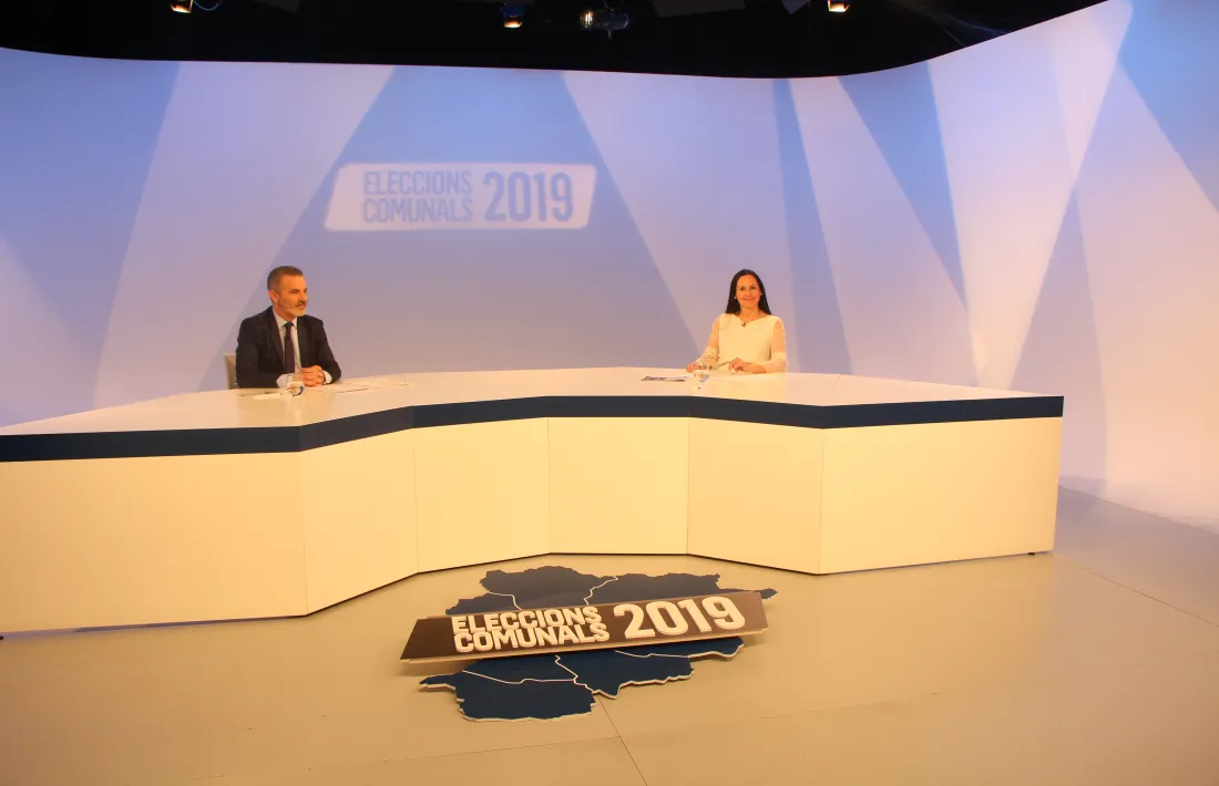 Olga Molné en l'entrevista a ATV