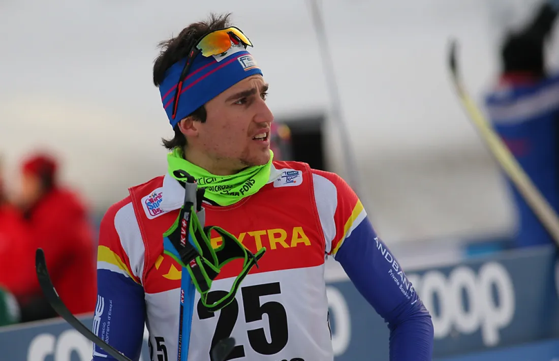 Irineu Esteve, 34è a Davos.