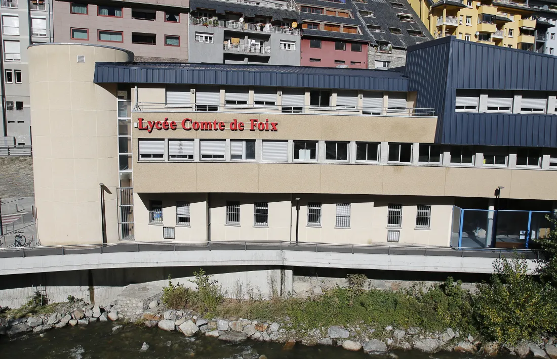 Vista de les instal·lacions del Lycée.