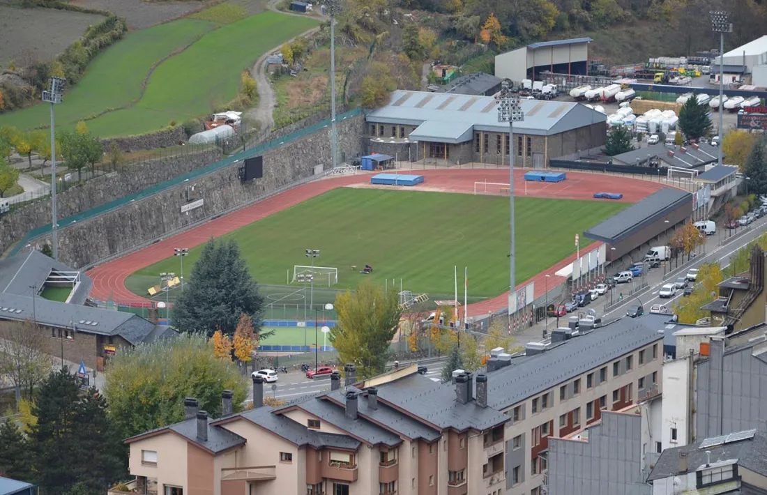 Una imatge d'arxiu de l'Estadi Comunal.