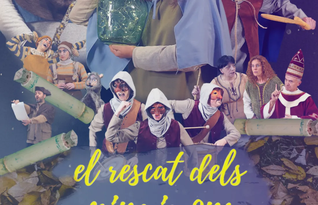 El cartell de l’obra.