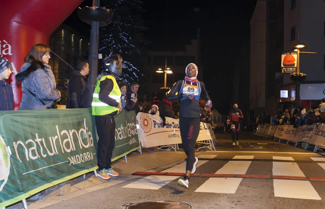 Dayane Huerta, la primera classificada de la Sant Silvestre 2018, competeix avui.